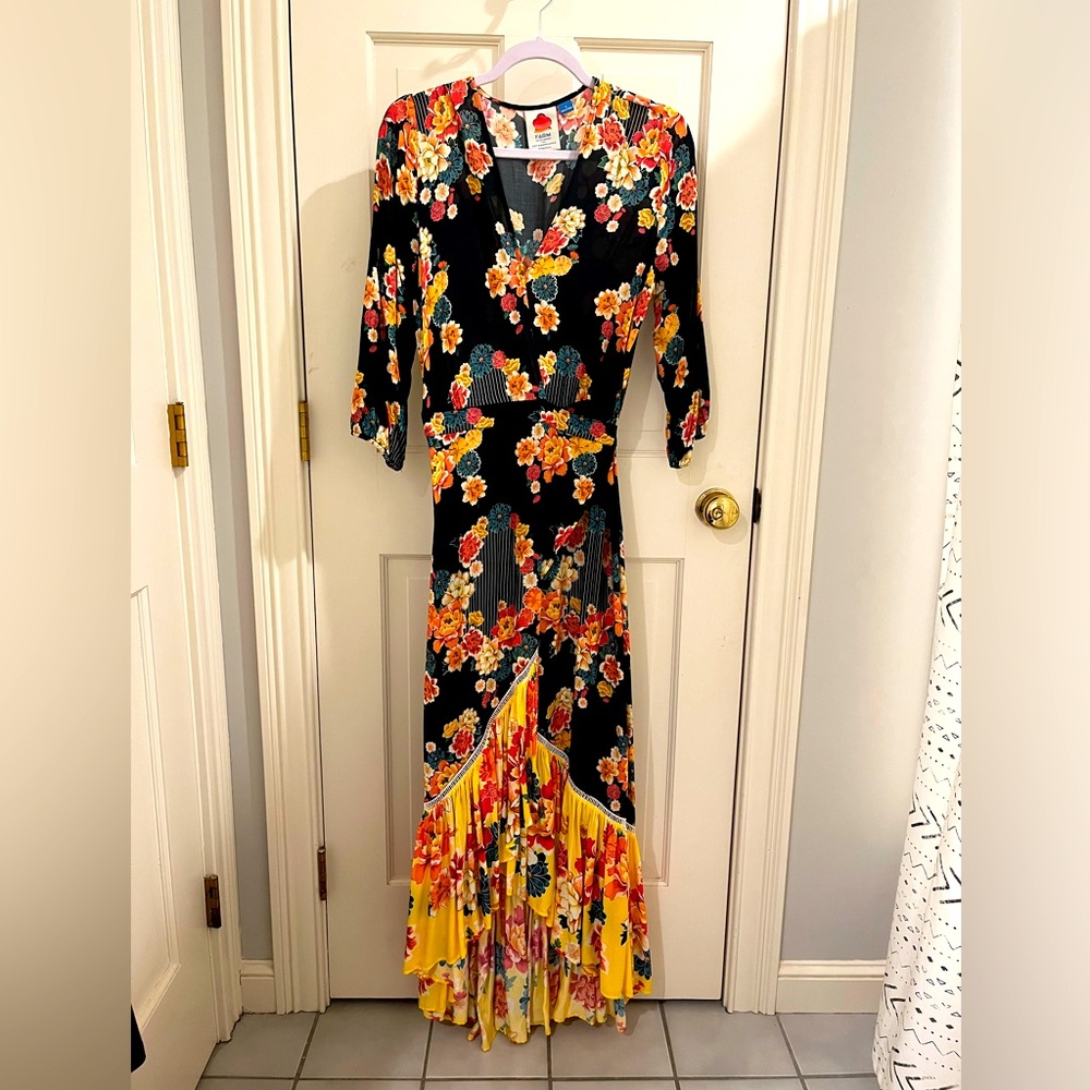 Anthropologie: NEW Farm and Rio Wrap Dress. Size S